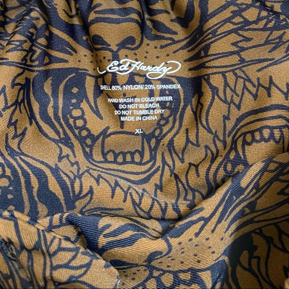 NEW Rare Ed Hardy Tiger String Bikini Size XL - Picture 7 of 7